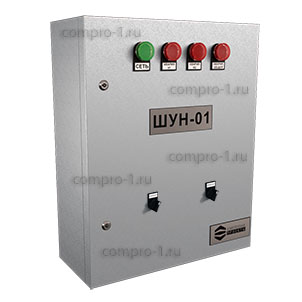 Шкаф управления насосами ШУН-1-2-18.9-GSM вид снаружи