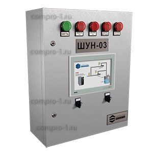 Шкаф управления насосами ШУН-3-2-9.4-С7-GSM вид снаружи