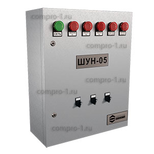 Шкаф управления насосами ШУН-5-3-6.1-ТР-GSM вид снаружи