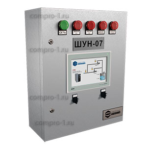 Шкаф управления насосами ШУН-7-2-4.7-С7-ТР-GSM вид снаружи