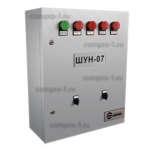 Шкаф управления насосами ШУН-7-2-6.1-ТР-GSM вид снаружи