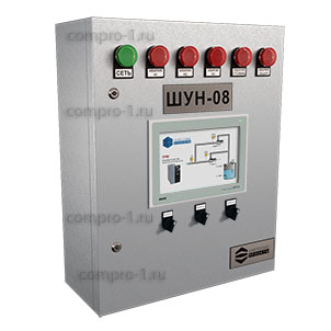Шкаф управления насосами ШУН-8-3-2.8-С7-ТР-GSM вид снаружи